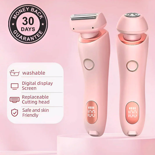 Zeprez 2 In 1 Epilator Glide Shaver